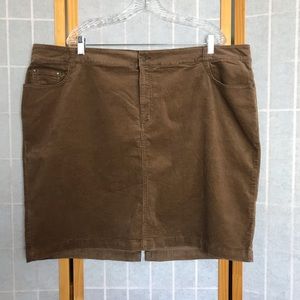 Charter club corduroy skirt / firm price